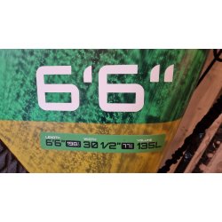 All IN ONE Wing foilboard 6`6" med windsurf option. 